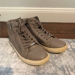 Steve Madden Brown High-Top Sneakers